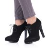 high feelings Oxford Pump Schwarz Veloursleder Hot