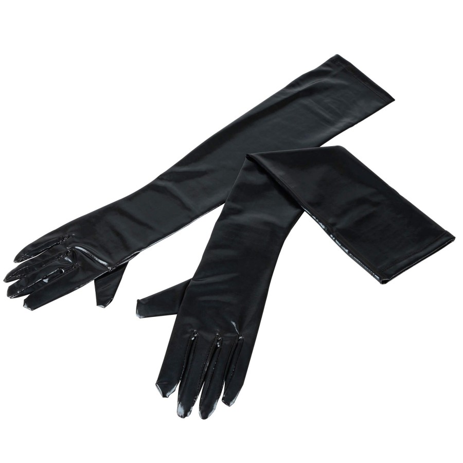 Cottelli ACCESSOIRES Wetlook-Handschuhe Schwarz Online